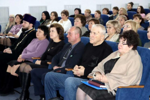 Благочинный Матвеево-Курганского округа принял участие в отчетном собрании при администрации района