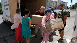 Ростовская епархия передала очередную помощь жителям Донецка и Мариуполя