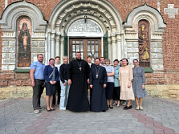 Состоялась встреча молодежи с духовенством Александро-Невского храма г. Новочеркасска