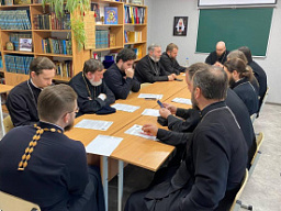 В Успенском храме состоялось итоговое собрание духовенства Аксайского благочиния