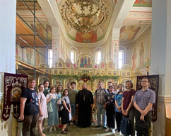 Студенты-теологи ЮФУ начали прохождение практики в храме св. мч. Татианы при ДГТУ
