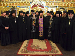 В Донском Старочеркасском Ефремовском мужском монастыре совершены постриги в рясофор (иноческий) и в великую схиму насельников обители