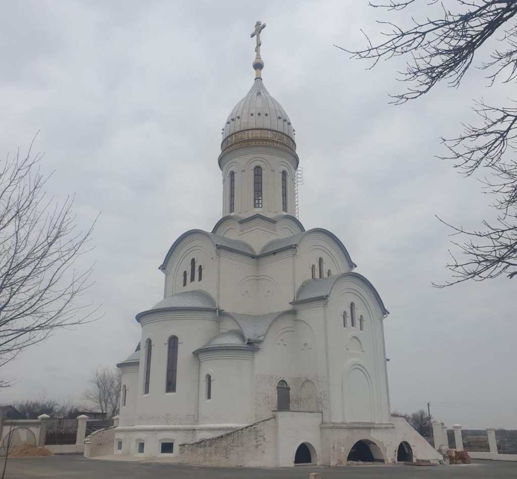 Александро-Невский храм с. Васильево-Петровское Азовского р-на