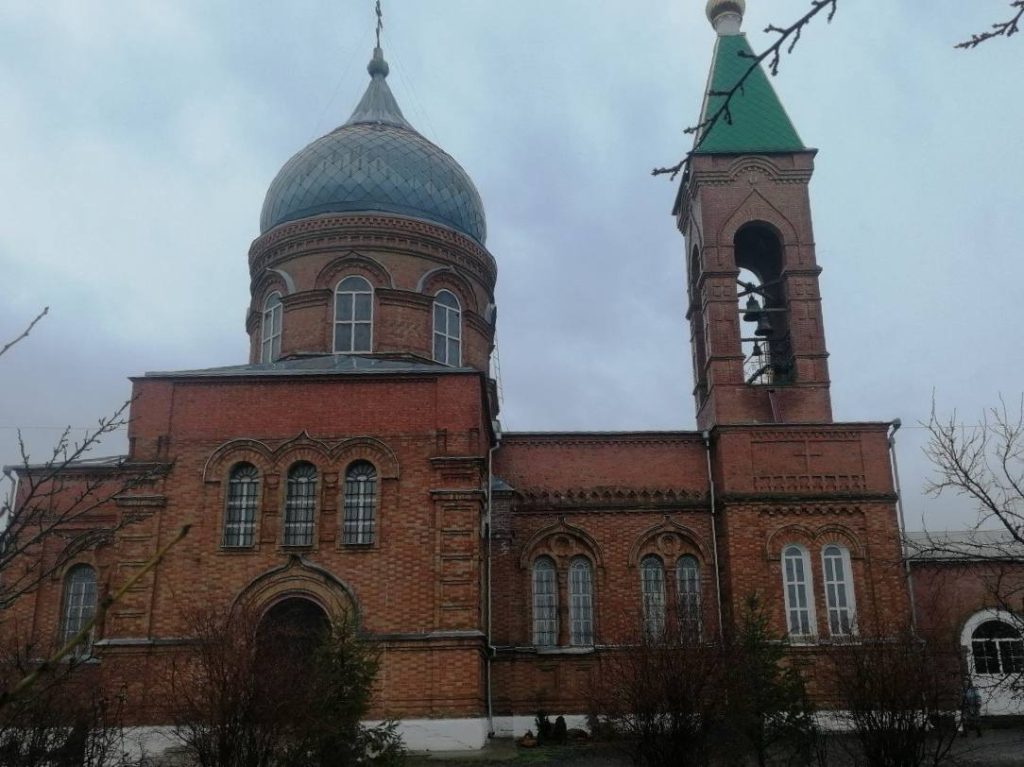 Храм Преображения Господня с. Займо-Обрыв Азовского р-на