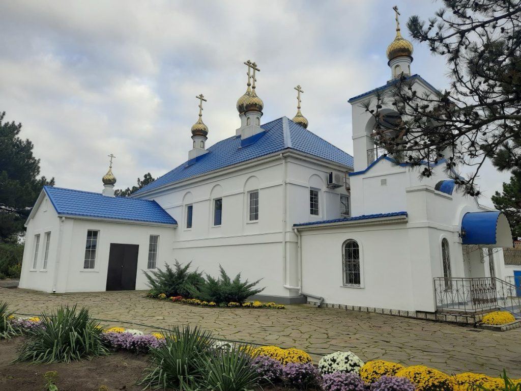 Храм Покрова Пресвятой Богородицы с. Кагальник Азовского р-на