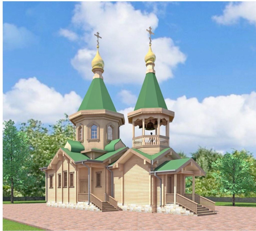 Петропавловский храм с. Кугей Азовского р-на