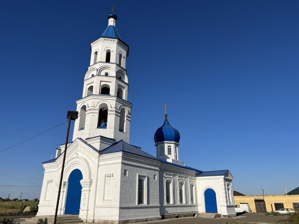 Успенский храм х. Курган Азовского р-на