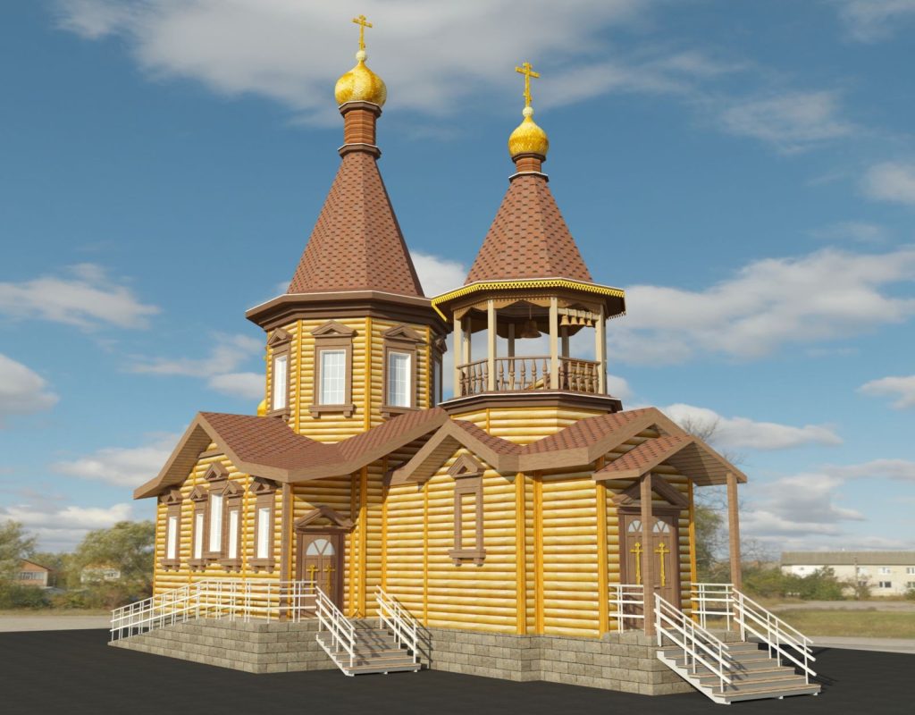 Храм Преображения Господня х. Ленина Аксайского р-на