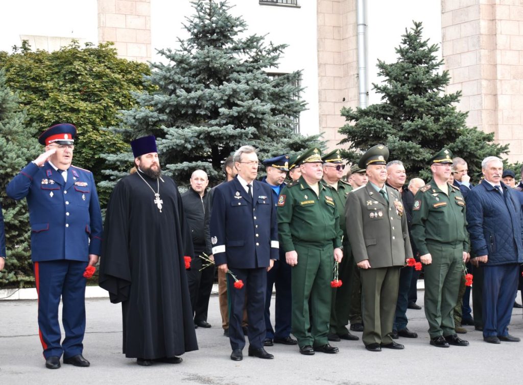Войсковой священник Всевеликого войска Донского принял участие в праздновании 90-летия ВУЦ РГУПС
