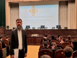 И.о. заведующего кафедрой «Православная культура и теология» ДГТУ принял участие в ежегодной Всероссийской Покровской научной конференции