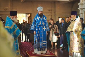 В день престольного праздника епископ Таганрогский Артемий совершил Божественную литургию в Старо-Покровском храме г. Ростова-на-Дону