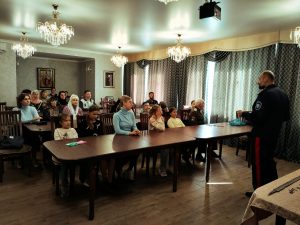 В духовно-просветительском центре Никольского храма г. Таганрога состоялся межприходской лекторий, организованный казачьим обществом "Таганрогское"