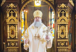 В Неделю 22-ю по Пятидесятнице Глава Донской митрополии совершил Божественную литургию в храме святителя Димитрия, митрополита Ростовского