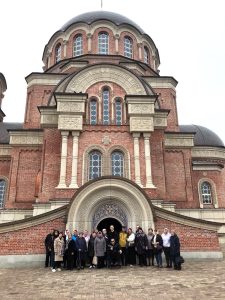 Члены местной Ростовско-Ленинской организации ВОС побывали на экскурсии в Главном православном воинском храме Южного военного округа