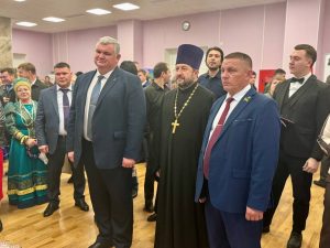 Благочинный Азовского районного округа принял участие в районном фестивале «Народы Приазовья – дружная семья!»