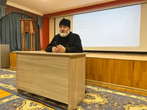 В Донской духовной семинарии состоялась встреча студентов Богословско-пастырского отделения с секретарем коллегии отделов по тюремному служению