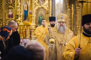 В канун Недели 29-й по Пятидесятнице Глава Донской митрополии совершил всенощное бдение в Ростовском кафедральном соборе