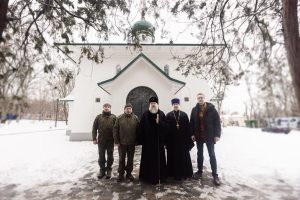 Митрополит Ростовский и Новочеркасский Меркурий посетил строящийся храм в честь святителя Луки Крымского при окружном военном госпитале г. Ростова-на-Дону