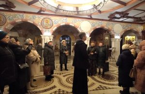 В рамках декады инвалидов для слабовидящих жителей Ростова-на-Дону была организована экскурсия в Главный православный воинский храм Южного военного округа