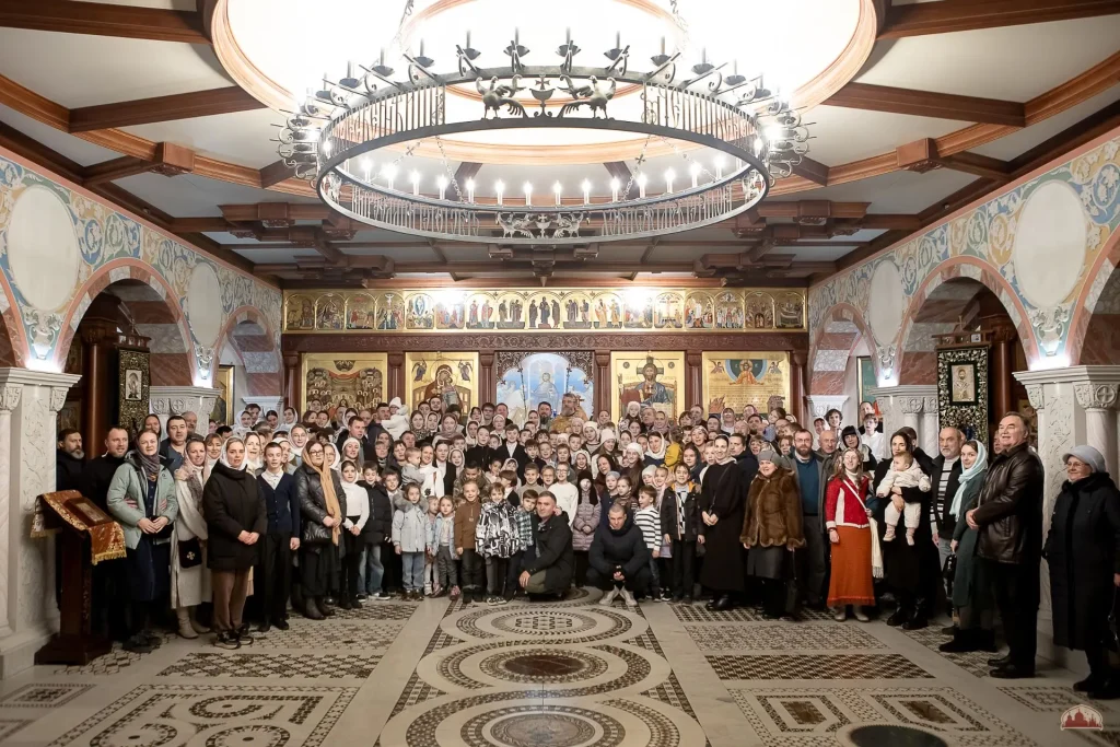 Общее говение воскресной школы прихода святого Георгия Победоносца