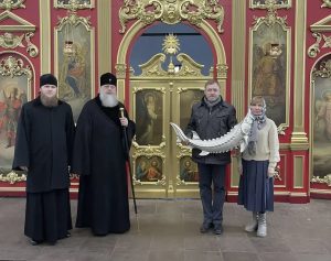 Митрополит Ростовский и Новочеркасский Меркурий посетил с рабочим визитом храм в честь святых апостолов Петра и Павла в ст. Старочеркасско