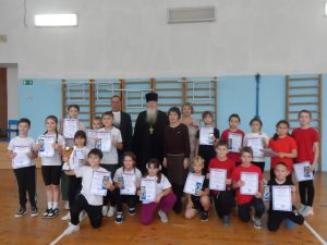 Настоятель храма преподобного Алексия, человека Божия, принял участие в открытии спортивной олимпиады