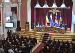 В Главном управлении состоялось расширенное заседание Коллегии ГУ МВД России по Ростовской области: подведены итоги работы ведомства в 2025 году