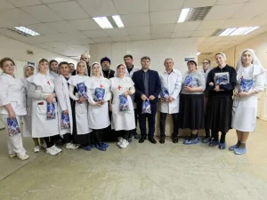 Духовенство Ростовской-на-Дону епархии поздравило с Рождеством Христовым пациентов и медперсонал лечебных учреждений Ростовской области