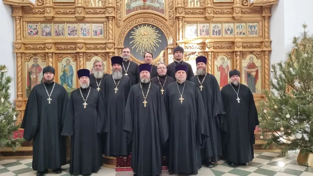 В Свято-Покровском храме села Покровское состоялось собрание духовенства Неклиновского благочиния