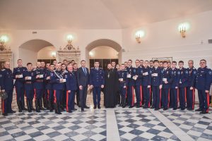 В Патриаршем Вознесенском соборе наградили участников парада Победы