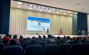 Благочинный Восточного округа принял участие в торжественной церемонии открытия месячника оборонно-массовой и военно-патриотической работы