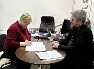 Состоялось подписание соглашения о сотрудничестве храма Всех Святых, в земле Российской просиявших, с Ростовским отделением общественной организации «Всероссийское общество глухих»