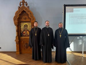 Делегация Донской духовной семинарии приняла участие в собрании ректоров и проректоров с председателем Учебного комитета Русской Православной Церкви