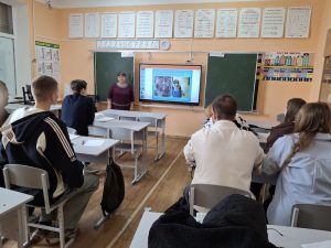 Помощник настоятеля храма святой Марии Магдалины с. Андреево-Мелентьево провела беседы для школьников