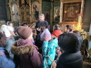 Одигитриевский храм г. Аксая посетили школьники учебных заведений Аксайского района и г. Ростова-на-Дону