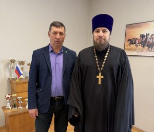 Состоялась рабочая встреча настоятеля храма Рождества Пресвятой Богородицы села Стефанидинодар с главой Круглянского сельского поселения