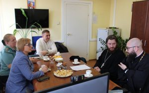 Состоялась встреча благочинного Аксайского округа с и.о. начальника Ростовской таможни