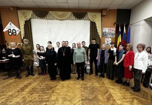 Настоятель храма Всех Святых, в земле Российской просиявших, принял участие в мероприятии, приуроченном ко Дню освобождения г. Ростова-на-Дону