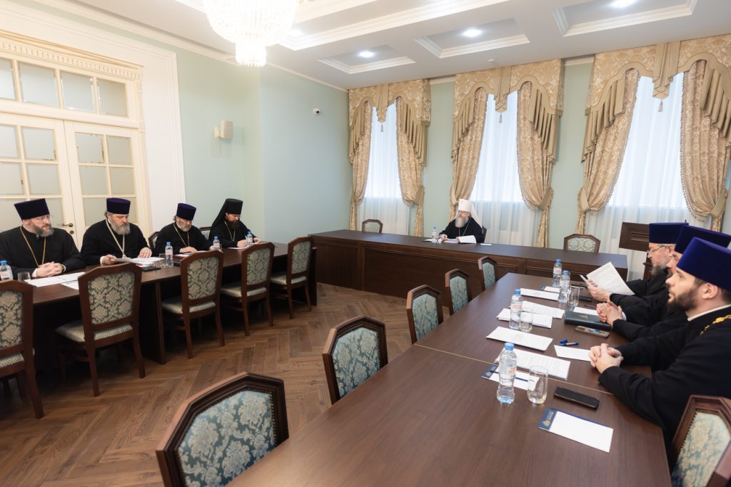 Под председательством Главы Донской митрополии состоялось заседание Епархиального совета Ростовской-на-Дону епархии