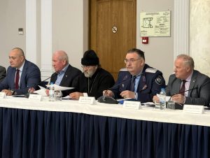 Благочинный приходов Юго-Западного и Западного округов г. Ростова-на-Дону принял участие в очередном заседании Общественной палаты Ростовской области