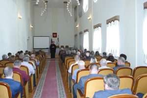 Состоялась встреча настоятеля храма святого праведного Иоанна Кронштадтского с сотрудниками Управления Федеральной службы по техническому и экспортному контролю России