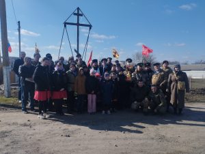 В Матвеево-Курганском районе состоялся автопробег по местам боев Миус-фронта