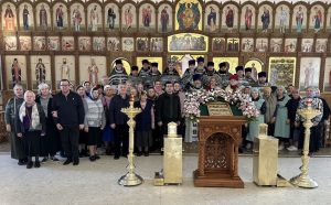 В храме Всех Святых, в земле Российской просиявших, состоялось соборное служение духовенства Восточного благочиния