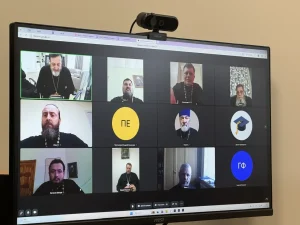 Сотрудники Епархиального отдела по взаимоотношениям Церкви с обществом и СМИ провели информационный семинар для ряда благочиний в режиме видеоконференции