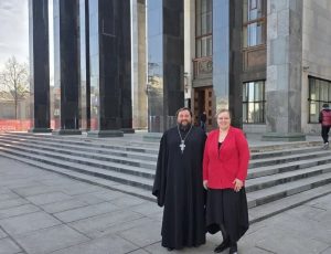 Войсковой священник Всевеликого войска Донского встретился с руководителем Центра истории и культуры казачества Российской государственной библиотеки