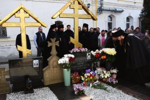 В Донском Старочеркасском Ефремовском мужском монастыре молитвенно почтили память архимандрита Модеста (Потапова) в 24-ю годовщину со дня его преставления ко Господу