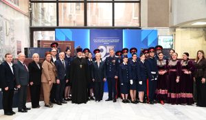 Настоятель храма святых благоверных Бориса и Глеба принял участие в открытии Недели казачества