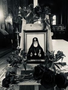 В Михаило-Архангельском храме г. Новочеркасска совершена панихида по новопреставленному Святейшему и Блаженнейшему Католикосу-Патриарху всея Грузии Илии II