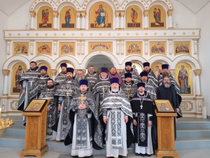 В Азовском районном благочинии состоялось соборное богослужение духовенства