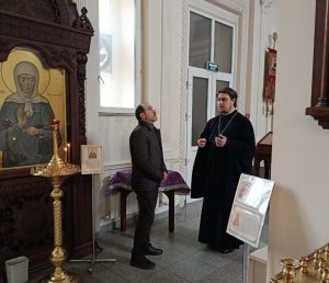 Состоялась встреча настоятеля Иоанно-Кронштадтского храма г. Ростова-на-Дону с руководителем строительной компании